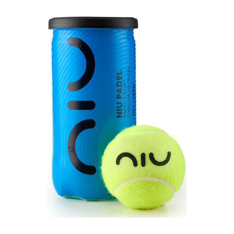 NIU Padel ball can, generated with AI